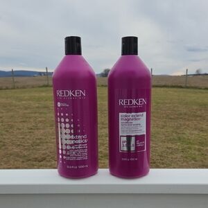 Two Brand New Redken Color Extend Magnetics Conditioners 33.8 oz each